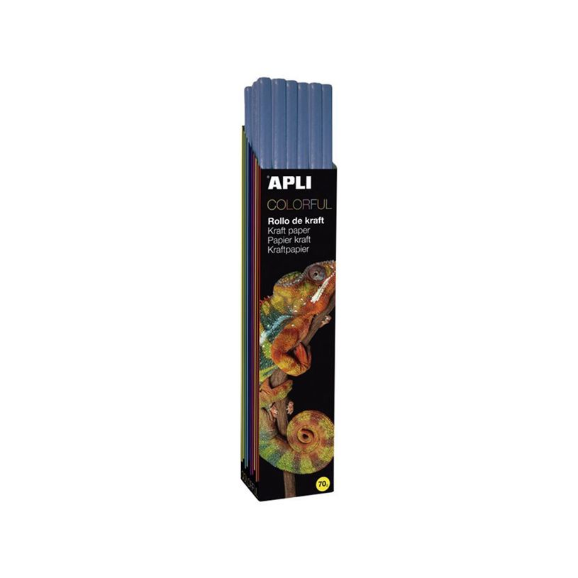 0000005809394-Apli Agipa - Papier cadeau kraft - 100 cm x 3 m - 70 g/m² - bleu-P_400002049_1-0