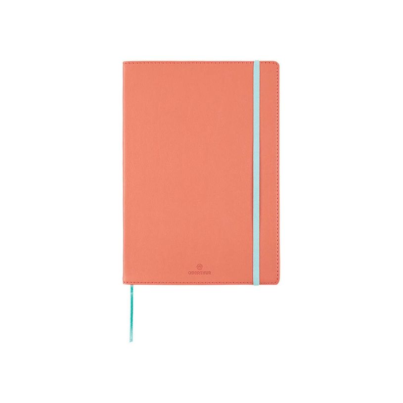 3108725881533-Oberthur Carmen - Carnet de notes souple A5 - pointillés - 200 pages - corail-P_400002130_1-0