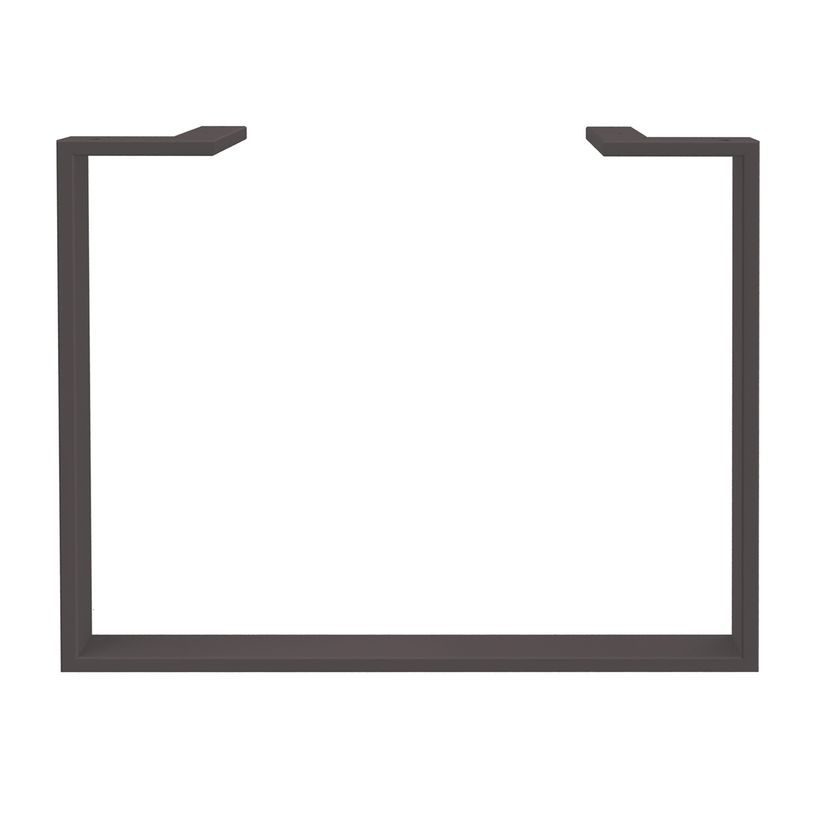 3253310171169-Bureau LOFTER Manager - L180 x P100 x H72,5 cm - console retour à droite (tiroirs) - pieds carbone - -P_400002612_2-1