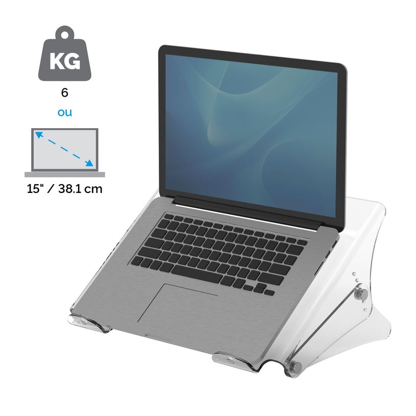 0043859752737-Fellowes Clarity - Support pour ordinateur portable transparent - réglable en hauteur - -P_400002619_10-3