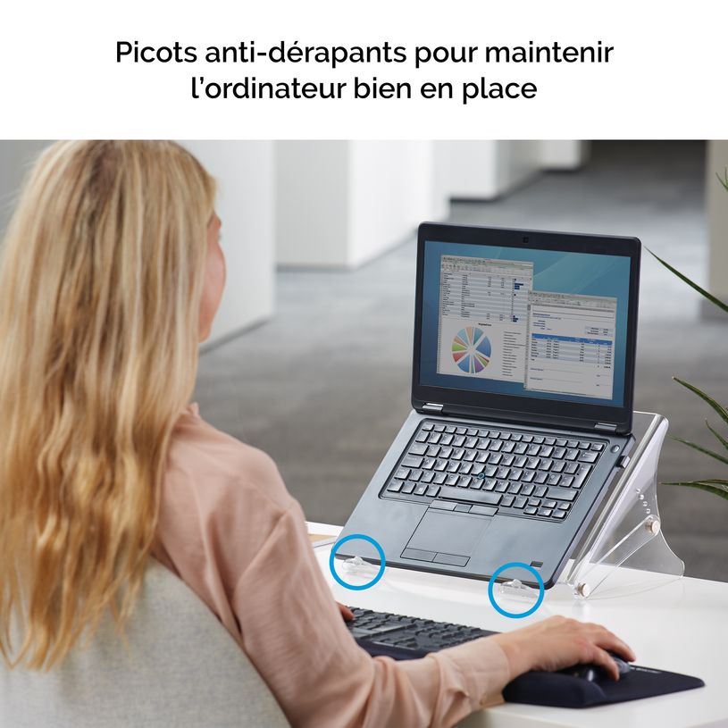 0043859752737-Fellowes Clarity - Support pour ordinateur portable transparent - réglable en hauteur - -P_400002619_11-5