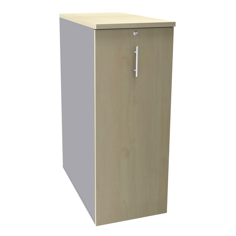 3253310170957-Caisson TOWER - L44 x H114 x P80 cm - 3 tablettes + 1 support DS réglable - structure alu - dessu-P_400002633_1-0