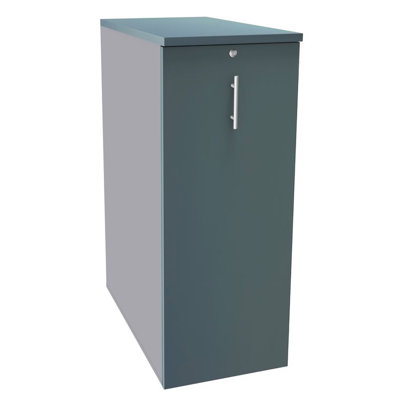 3253310170988-Caisson TOWER - L44 x H114 x P80 cm - 3 tablettes + 1 support DS réglable - structure alu --P_400002636_1-0