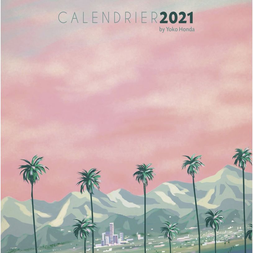 3700368754955-Blue Art Yoko Honda - Calendrier illustré mensuel - 30 x 30 cm-P_400002766_1-0