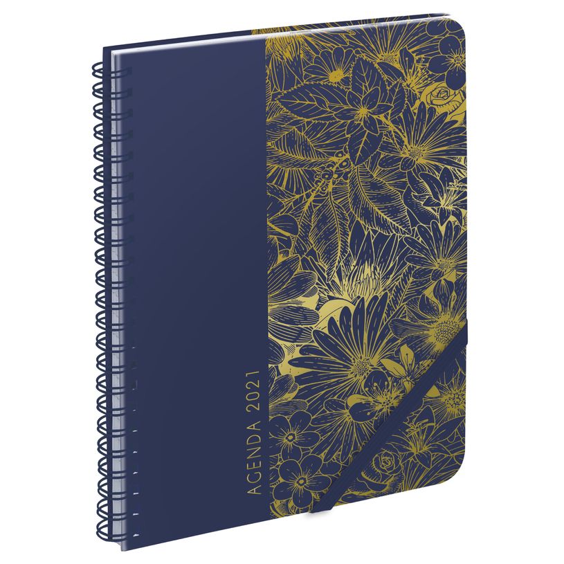 3700368755099-Agenda Le Coq en papier 1 semaine sur 2 pages - 17 x 24 cm-P_400002771_1-0