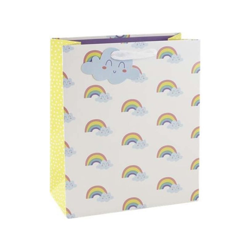 5033601541301-Clairefontaine Eurowrap - Sac cadeau - 21,5 cm x 10,2 cm x 25,3 cm - Rainbow-P_400002917_1-0