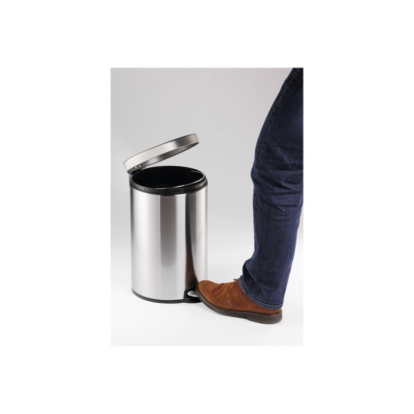 4005546301976-Durable - Poubelle à pédale 12L - acier inoxydable-P_400002997_4-3