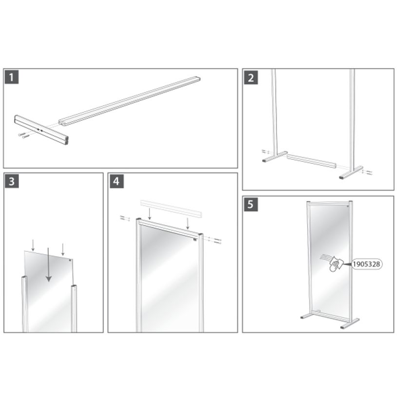 5028252617581-Nobo Premium Plus - Cloison de séparation - 60 x 180 cm - acrylique clair-P_400003028_3-2
