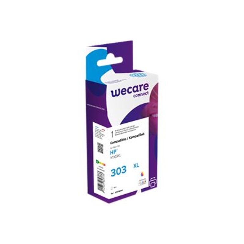 3112539823733-Cartouche compatible HP 303XL - cyan, magenta, jaune - Wecare-P_400003114_1-0