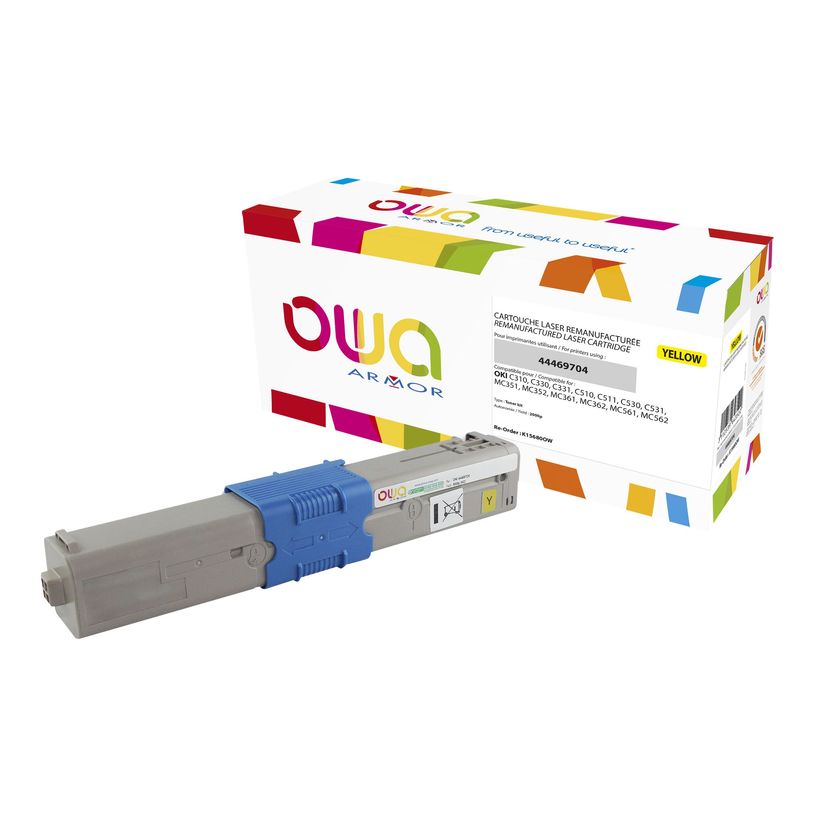 3112539643522-Cartouche laser compatible OKI 44469704 - jaune - Owa K15680OW-P_400003206_1-0