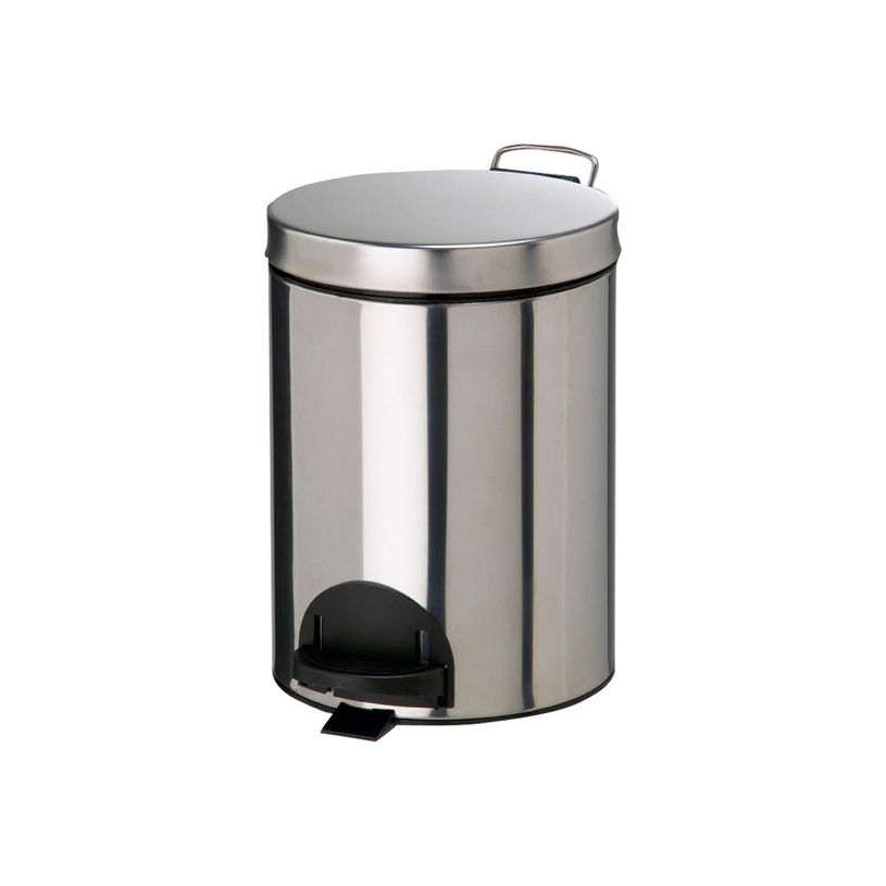 0404000033950-Rossignol SANELIA - Poubelle à pédale inox 5L-P_400003395_1-0
