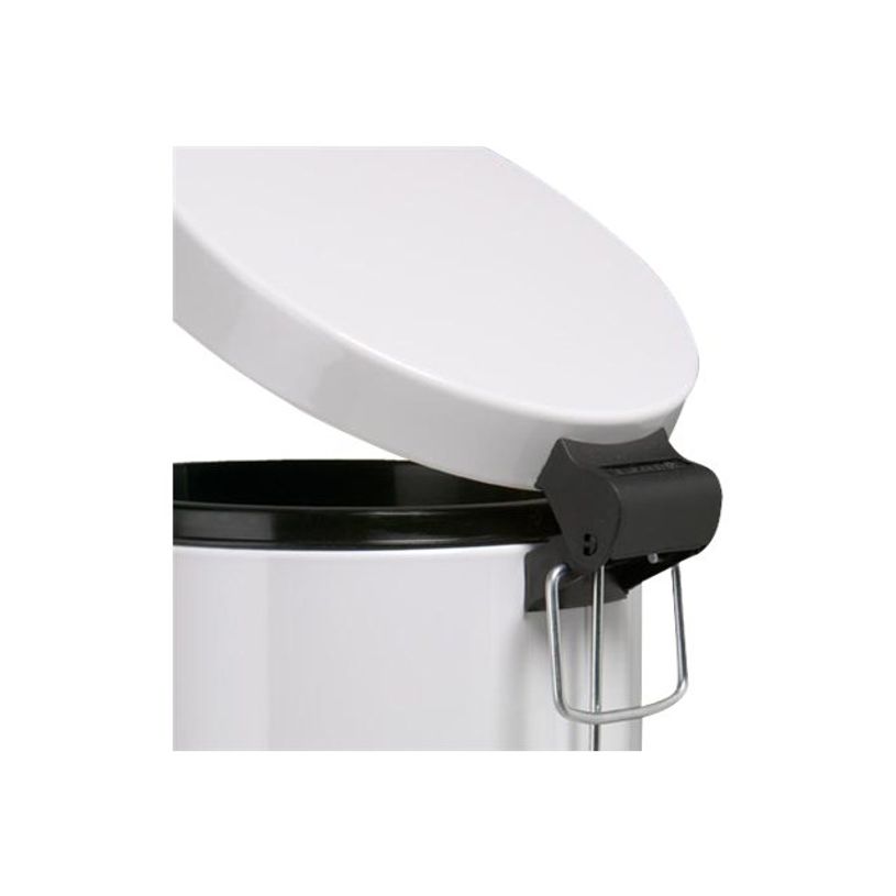 0404000033974-Rossignol SANELIA - Poubelle à pédale 5L - blanc-P_400003397_2-1