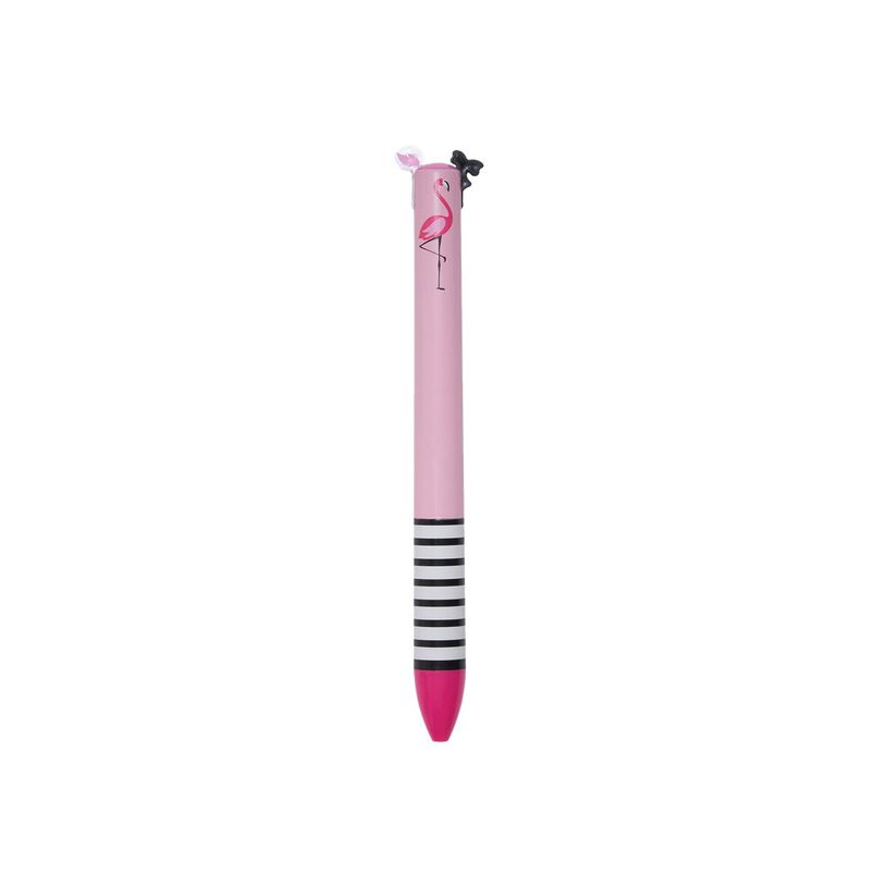 8058093946622-Legami - Stylo à bille 2 couleurs - motif flamant rose-P_400003551_2-0