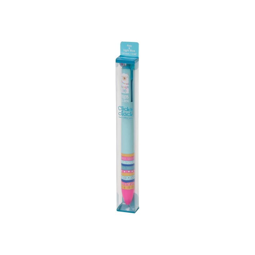 8051739307290-Legami - Stylo à bille 2 couleurs - motif lama-P_400003555_1-4