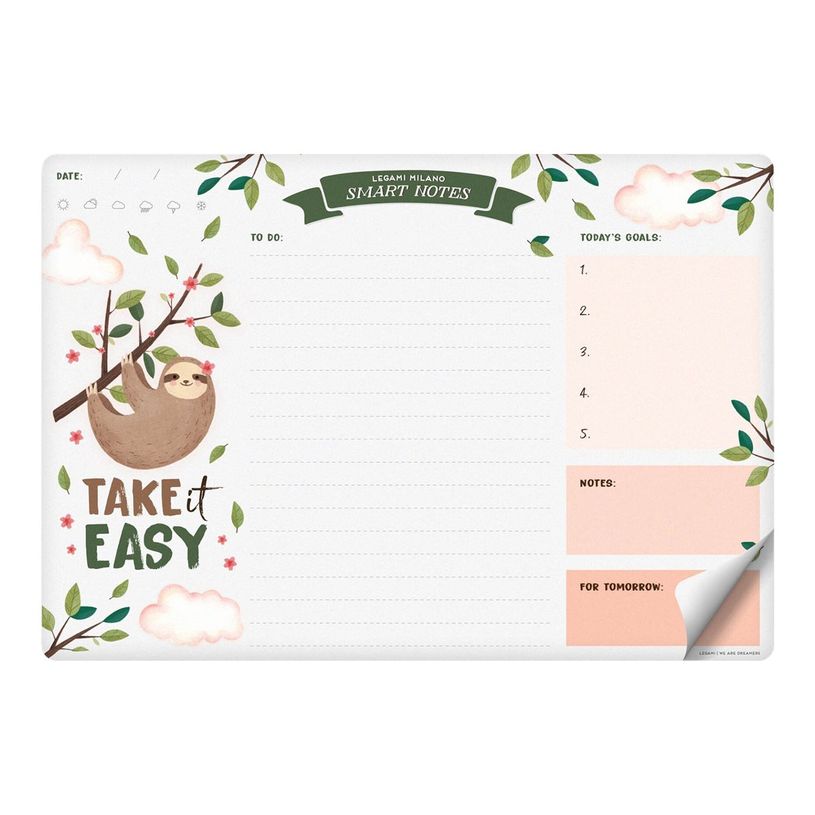 8051739307528-Legami - Tapis de souris en papier bloc-notes - motif paresseux-P_400003656_1-0