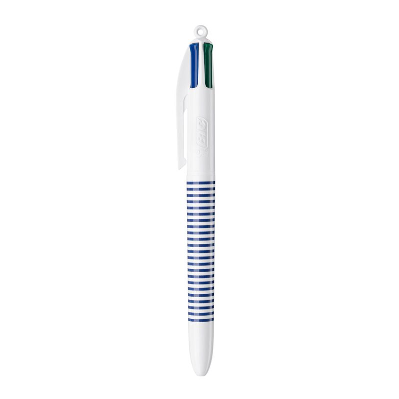 3086123652149-BIC 4 Couleurs - Stylo à bille 4 couleurs - 1 mm - Marinière-P_400003937_1-0