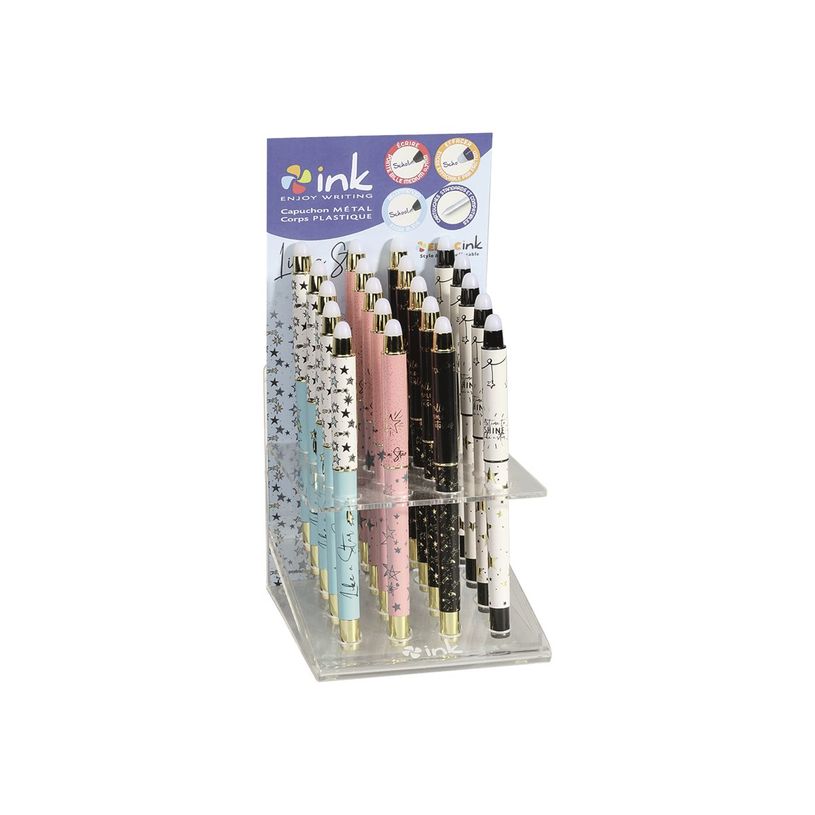 3173740244496-Ink EFFACink Like A Star - Stylo à bille effaçable - différents modèles disponibles-P_400004462_1-0