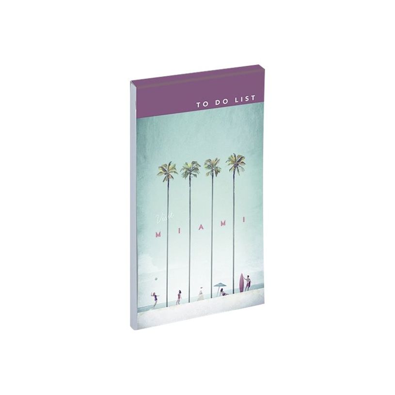 3700368754399-Carnet To-do-list 10 x 18 cm - Travel trip Blue Art - Miami-P_400004548_1-0