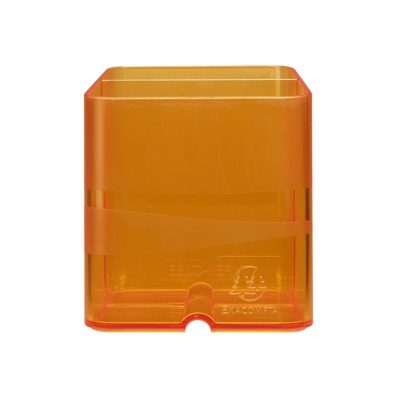 9002493099654-Exacompta Pen-Cube - Pot à crayons orange translucide-P_400004647_1-0