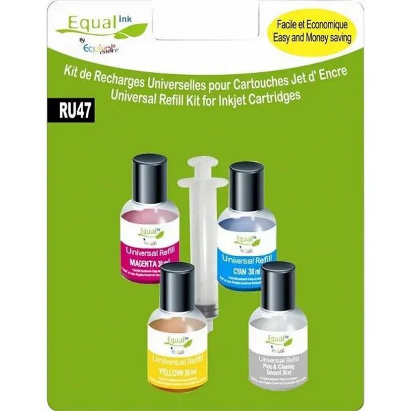3584770828219-Recharge universelle RU47 - pack de 4 - couleur - réservoir d'encre-P_400004782_1-0
