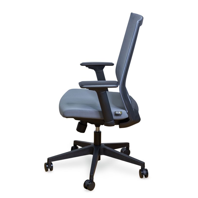 3700339917204-Fauteuil de bureau MAX - accoudoirs réglables - gris-P_400004846_3-2