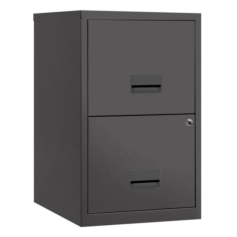 0404000048619-Armoire basse anthracite + un classeur 2 tiroirs offert-P_400004861_3-2