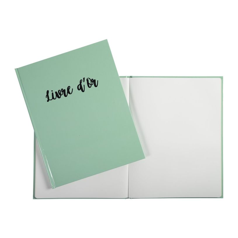 3130630476634-Exacompta Aquarel - Livre d'or 27 x 22 cm - vert-P_400004902_3-1