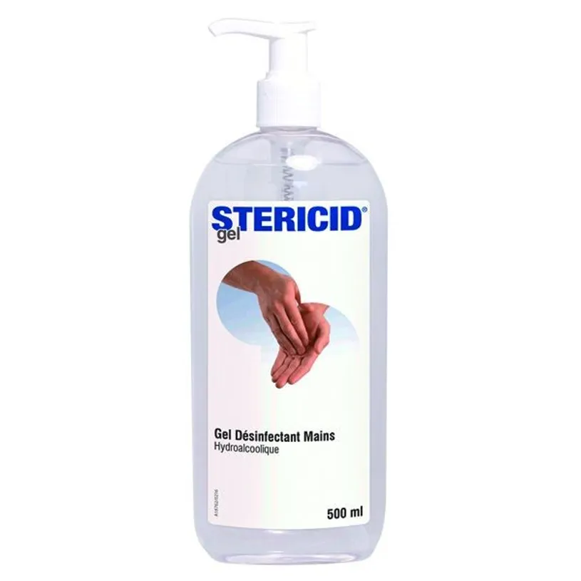 3615240312768-Gel hydroalcoolique Stericid - flacon pompe de 500 ml-P_400004932_1-0