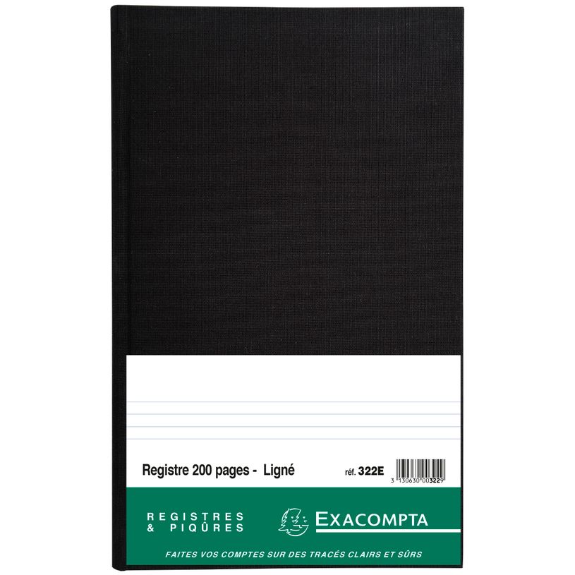 3130630003229-Exacompta - Registre ligné folioté - 36 x 22,5 cm - 200 pages-P_400005417_2-1