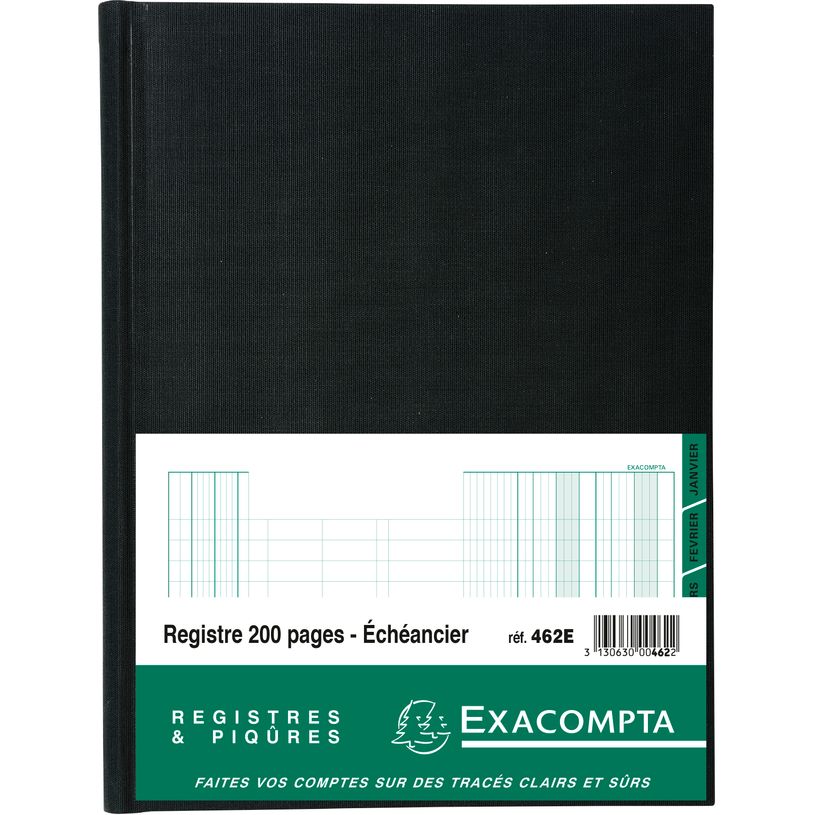 3130630004622-Exacompta - Registre échéancier - 29,7 x 21 cm - 200 pages-P_400005424_2-1