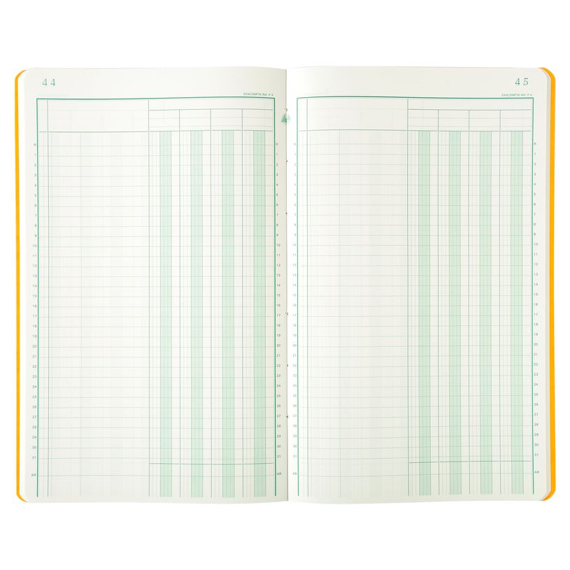 3130632070403-Exacompta - Piqûre comptable - 4 colonnes par page - 32 x 19,5 cm - 80 pages-P_400005491_6-5