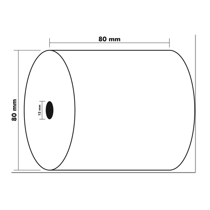 3130634408082-Exacompta - 30 Bobines thermiques - rouleaux caisses - 80 x 72 x 12 mm - sans Bisphénol A-P_400005653_2-1