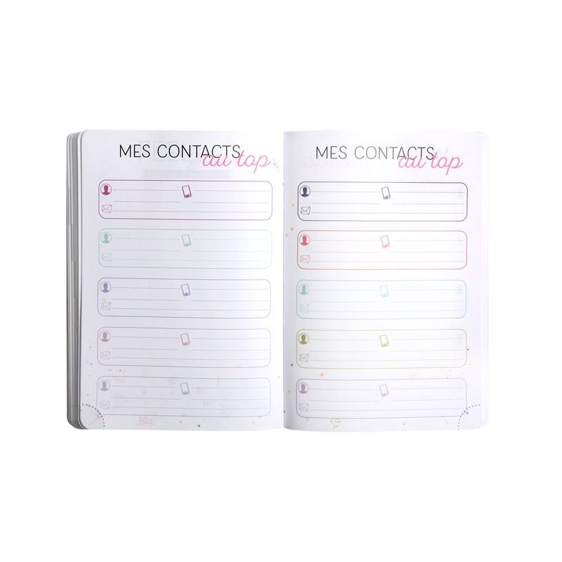 3660942072113-Agenda Papillon - 1 jour par page - 12 x 17 cm - disponible dans différentes couleurs - -P_400005829_12-7