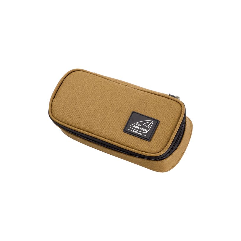 9002638219282-Walker Pure Eco - Trousse plumier moutarde - 1 compartiment - Carpentras-P_400006128_1-0