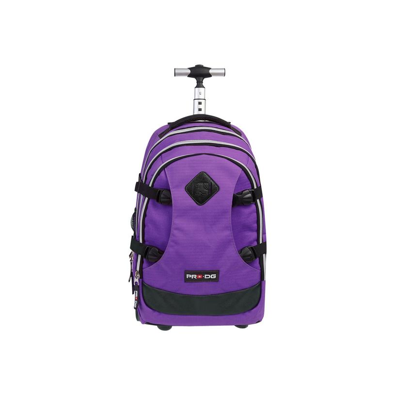 8435376356451-PRO-DG - Sac à dos à roulettes 3 compartiments - violet - Karactermania-P_400006267_1-0