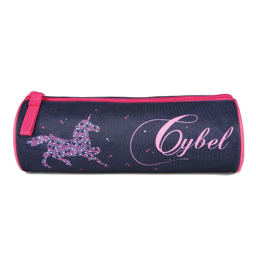 4891320456440-Trousse ronde Cybel - 1 compartiment - bleu marine - Bagtrotter-P_400006372_1-0