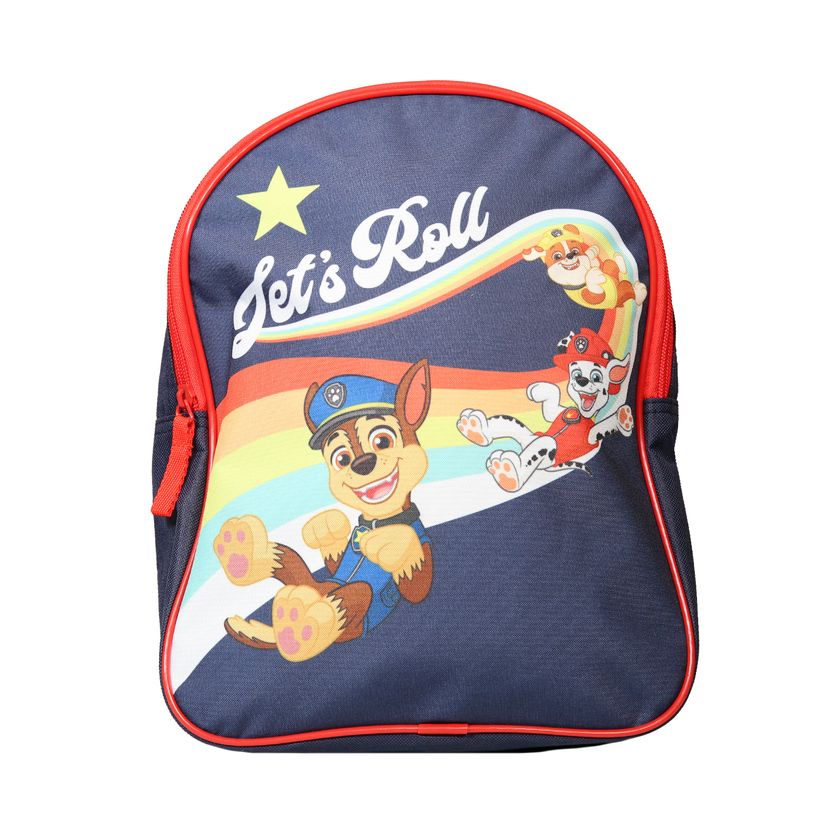 4891320452589-Sac à dos maternelle Pat Patrouille 31 cm - 1 compartiment - bleu marine - Bagtrotter-P_400006413_1-0