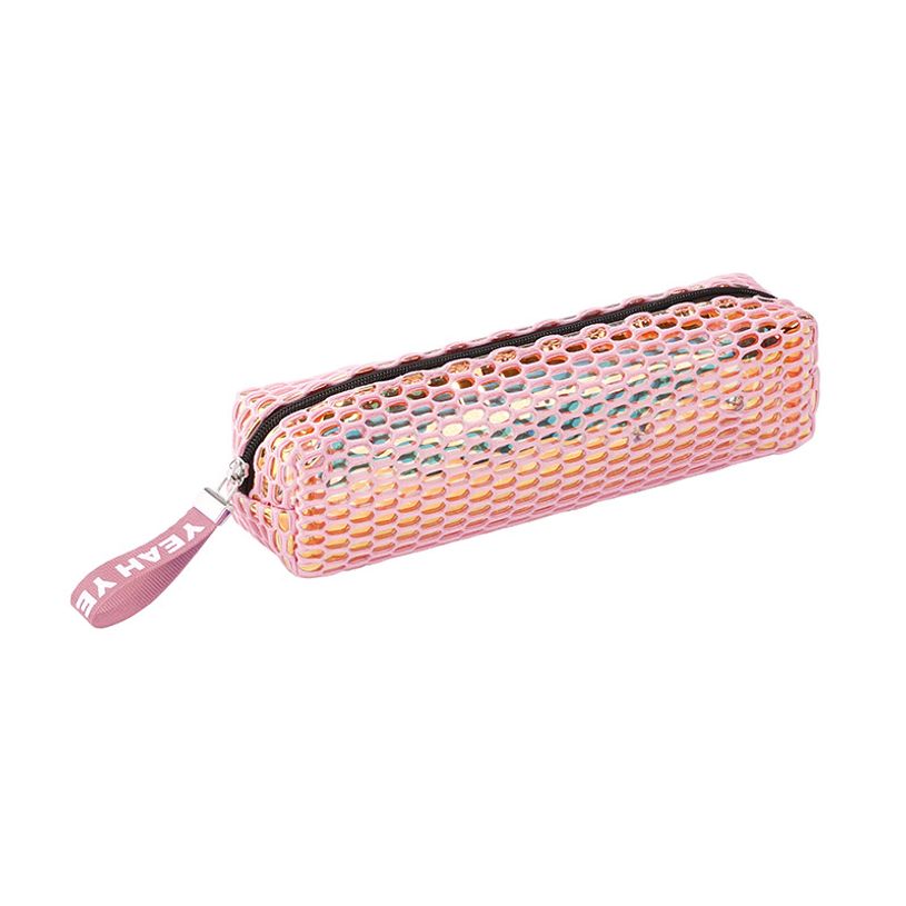 3135258908567-Trousse rectangulaire Electric - 1 compartiment - reflets holographiques - disponible en 2-P_400006600_3-2