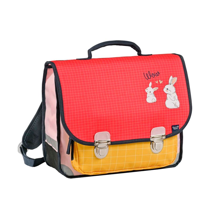3371010458356-Cartable vintage Animascot' 36 cm -  2 compartiments - différents modèles disponibles - -P_400006668_2-1