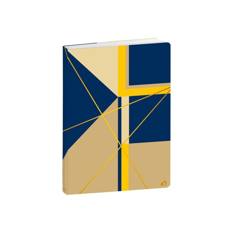 3371010456475-Quo Vadis Nova 21 - Carnet de notes ligné - 15 x 21 cm - navy jaune-P_400006718_1-0