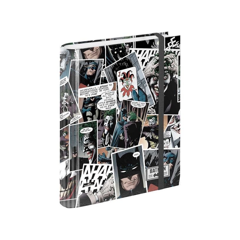 8445118011265-Joker Comic - Classeur à anneaux avec élastique - A4 - 50 feuilles incluses - Karacterma-P_400006802_1-0