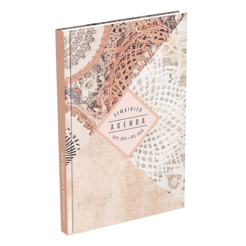 3147280194207-Agenda Lecas Bohème 16 mois - 1 semaine sur 2 pages - 10 x 15 cm - différents motifs dis-P_400007235_4-2