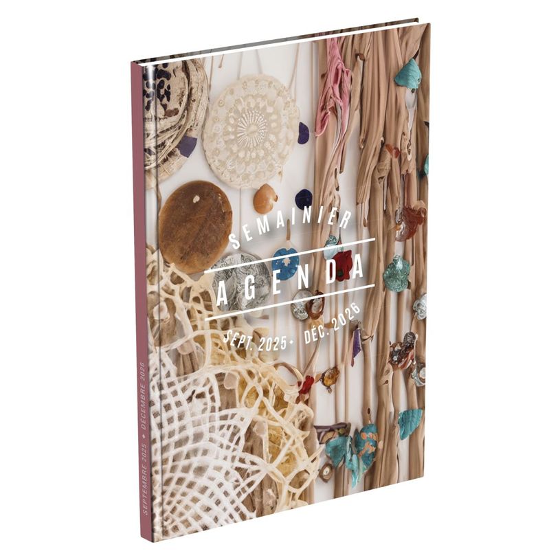 3147280194191-Agenda Lecas Bohème 16 mois - 1 semaine sur 2 pages - 16 x 24 cm - différents motifs dis-P_400007236_6-4