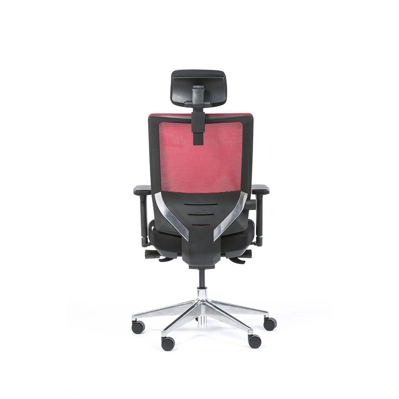 3701338801099-Fauteuil de bureau ergonomique SYNEC - accoudoirs réglables - appuie-tête réglable - no-P_400007267_5-4