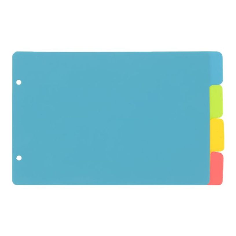 3135251607313-Viquel Happy Fluo - Intercalaire 4 positions - pour fiches Bristol 14,5 x 22,5 cm-P_400007517_4-3
