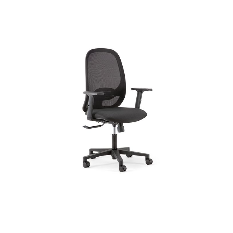 0404000076001-Fauteuil de bureau GRACE - accoudoirs réglables - noir-P_400007600_2-1