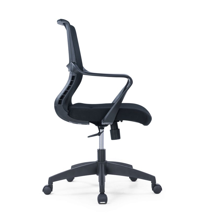 0404000076636-Fauteuil de bureau EDDY - accoudoirs fixes - noir-P_400007663_3-2