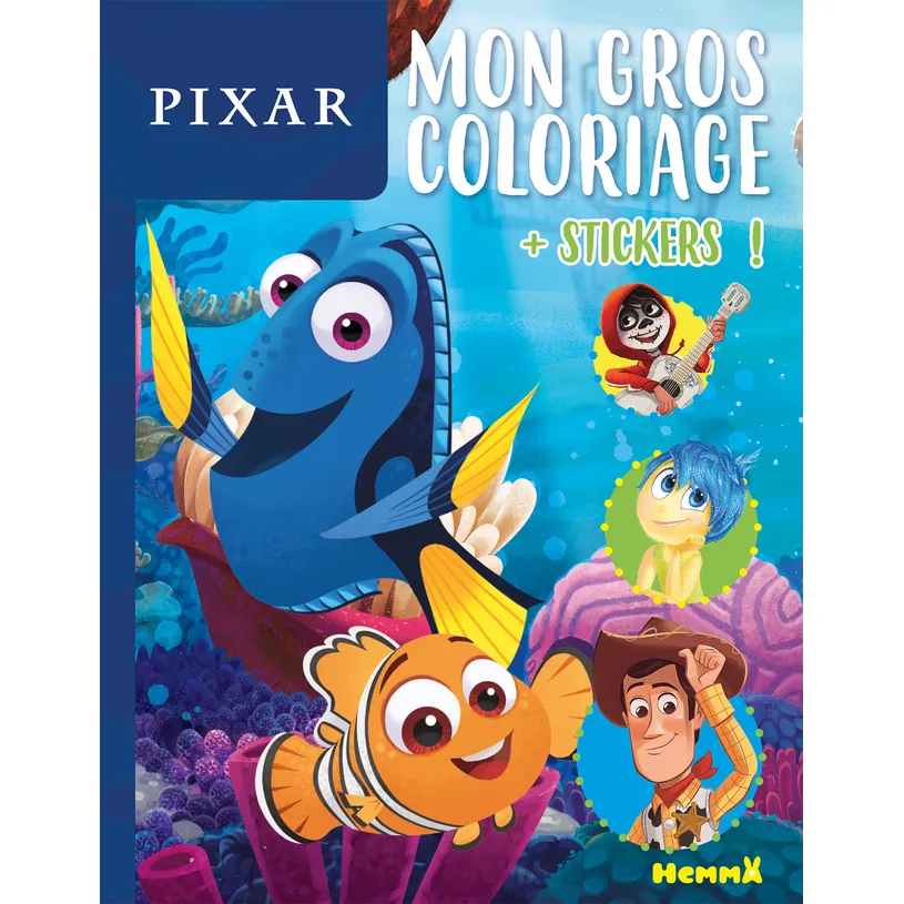 9782508049194-Disney Pixar - Mon gros coloriage + stickers ! Nemo et Dory-P_400007969_1-0