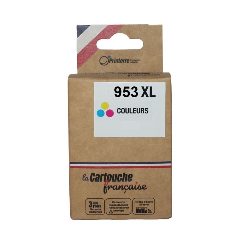 3662545016600-Cartouche compatible HP 953XL - Pack de 4 - noir, cyan, magenta, jaune - La cartouche Fran-P_400008457_1-0