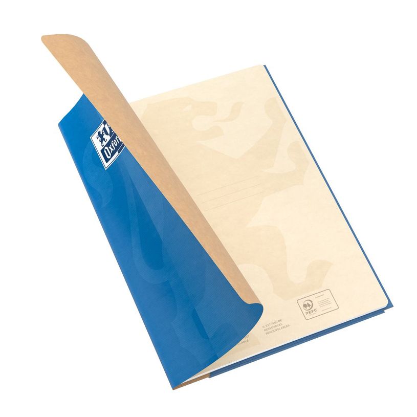 3020120165868-Oxford EasyBook Kraft - Cahier 24 x 32 cm - 96 pages - grands carreaux (Seyes) - disponibl-P_400008851_9-8